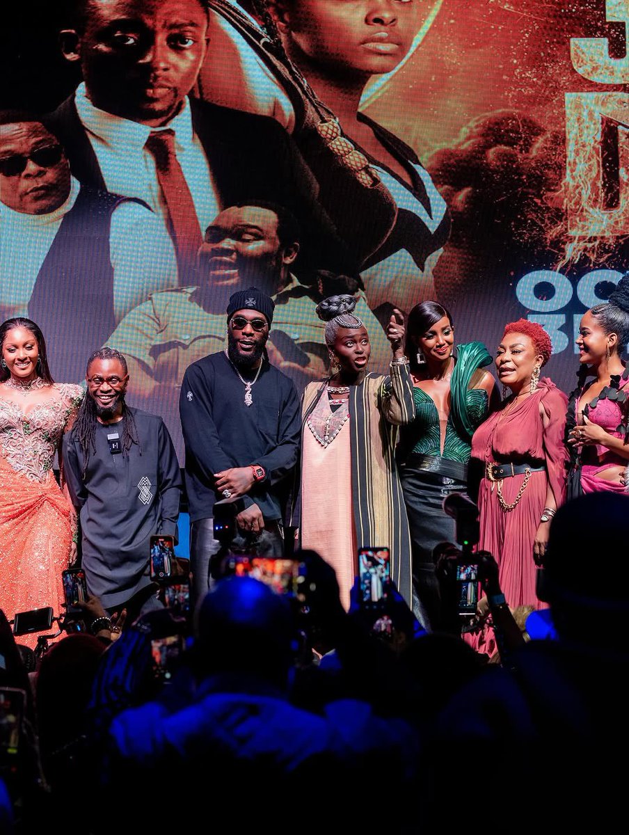 PHOTOS: Burna Boy and family at the premiere of his movie '3 Cold Dishes' in London

(Baddest President Tinubu Super Eagles Benin Seun)