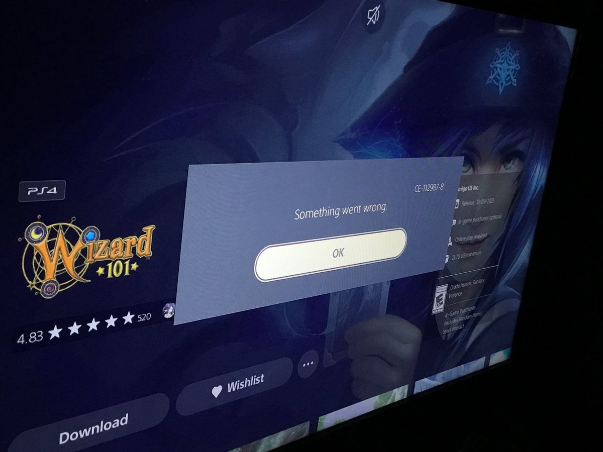 dtobinross's tweet photo. @AskPlayStation hey PlayStation. I don’t know why and I cannot find a reason for this. But my system is refusing to download games straight from the ps store on my console. Saying the ps store is down for mantience. But the online server is saying it’s perfectly normal. https://t.co/MsbntTk5cY