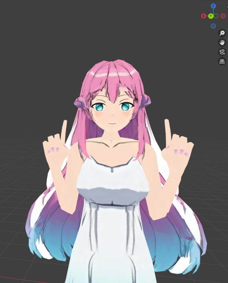 emuoh3's tweet image. おはようございます！髪以外のリトポと指骨入れしてUV位置調整しました。が、UV調整してもキレイになりませーん！幻想的なテクスチャをよく見るとディテールがボケボケor描かれてません！そりゃペッタリな絵になるわorz ということでテクスチャ塗直しか服でも作るかな！#Blender #VRChat