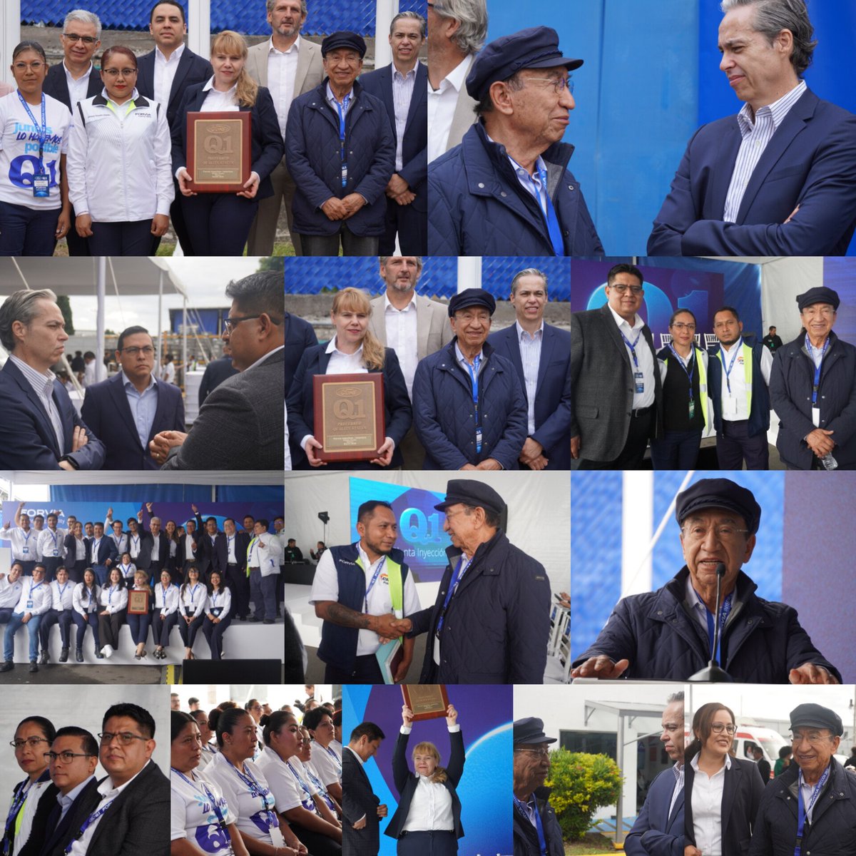 Reconocemos la certificación de Q1 recibida por <a href="/FordMX/">Ford de México</a> siendo la distinción de más alto nivel que otorga a sus proveedores presentes en reconocimiento a su excelencia en sistemas de calidad, mejora continua, y eficiencia operativa para la planta de Inyección en Puebla.