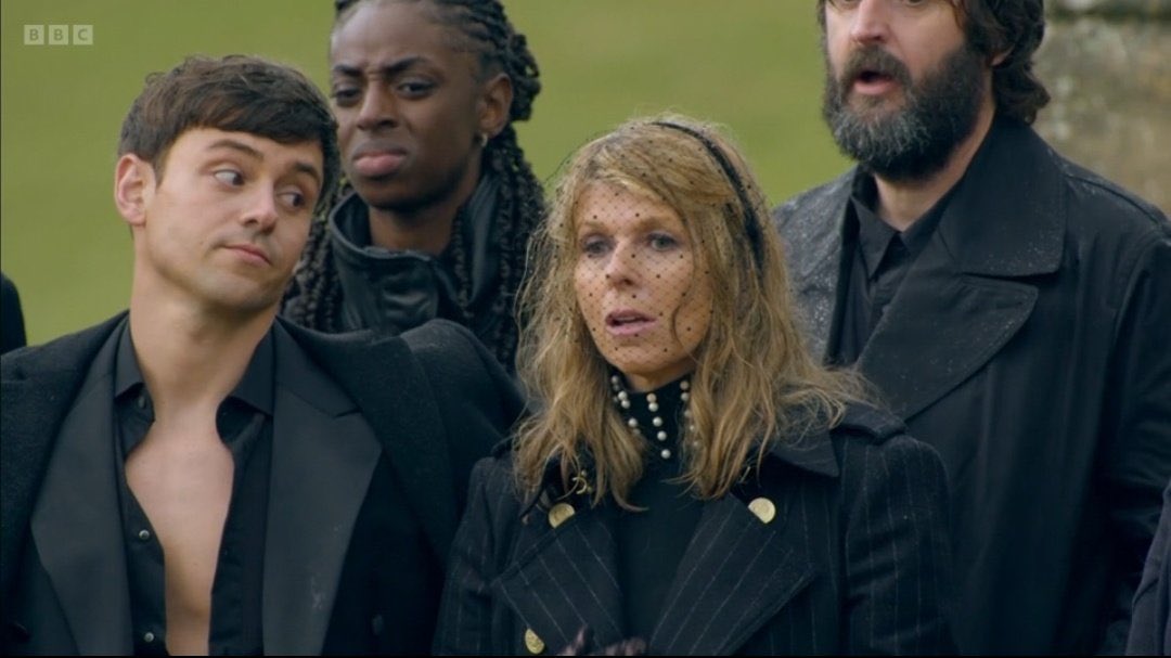 When you get called TOM DAYLEE #CelebrityTraitors