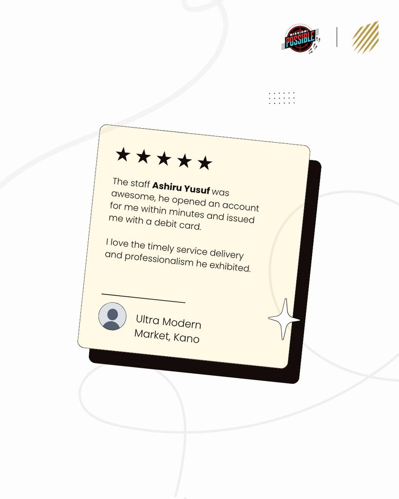 The stories keep coming.

Happy #CustomerServiceWeek to our amazing customers and incredible team making the mission possible 🙌🏾

#altbank #missionpossible
