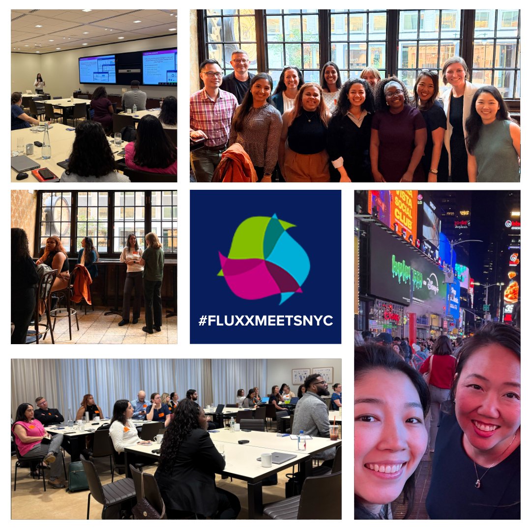 fluxxlabs's tweet photo. 🗽Thank you, New York City! #FluxxMeetsNYC brought together an amazing group of grantmakers, changemakers, and Fluxx team members for two days of authentic connection.

📍Next stop: Atlanta https://t.co/86ePdewxr1
#FluxxCommunity #FluxxMeets #TechForGood https://t.co/uEfBnaf0yD
