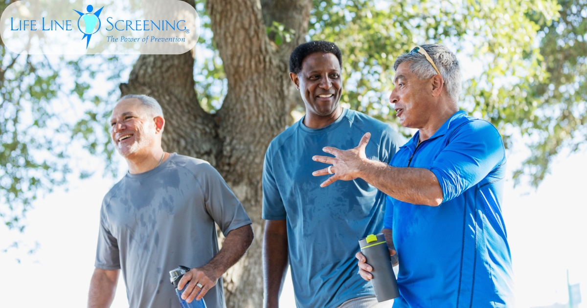 Did you know? Nearly 40% of men age 45+ have low testosterone (NLM). Low testosterone can affect energy, mood, muscle mass, &amp; heart health, yet many men don’t realize they’re at risk. Stay proactive about your wellness with a preventive health screening. hearthealth.lifelinescreening.com/?utm_source=x&…