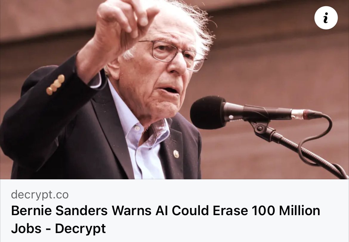 zoltan_istvan's tweet image. Here's a new story out via @jasonnelson at @DecryptMedia. My CA Gov run mentioned in it!  decrypt.co/343641/bernie-… #Zoltan2026 #BasicIncome