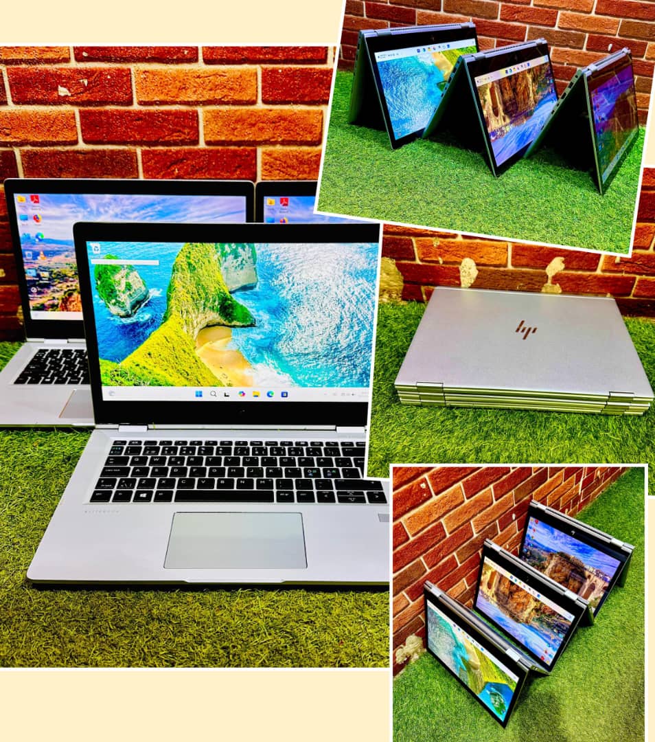 HoitsTech's tweet photo. Touchscreen HP Elitebook x360 1030 G3 and G4 
Core i5 8/256 GB 13.3" 
3 pieces remaining 
Price: 1,400,000 Ugx
Don't forget to pass by @HoitsTech for the best and affordable laptops around town https://t.co/19xQT6l8gX