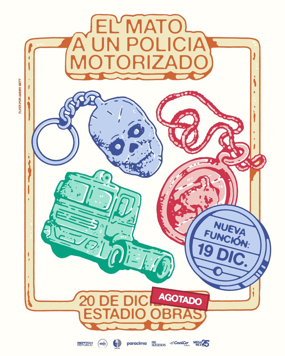 ElMato's tweet photo. NUEVA FUNCION EL 19 DE DICIEMBRE EN EL ESTADIO OBRAS!

Una nueva noche para celebrar 20 años de la trilogía que ilustra el nacimiento, la vida y la muerte.
Navidad de Reserva, Un Millón de Euros y Día de los Muertos.

ENTRADAS A LA VENTA:
https://t.co/7XH3SYULME https://t.co/yDg1o94tzc