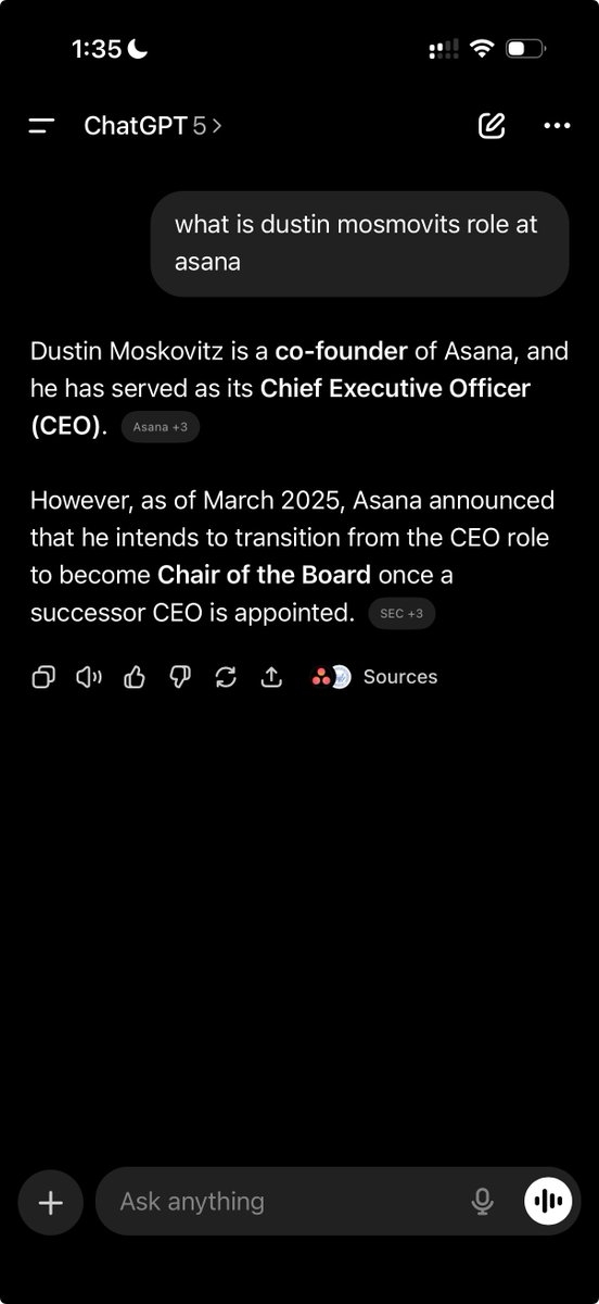 joedab12's tweet image. $ASAN when the founder and CEO of the company who is retiring/moving to BoD position is adding to his massive position right before a new agentic ai product launches and the stock dips on no news, you buy that shit hand over fist.