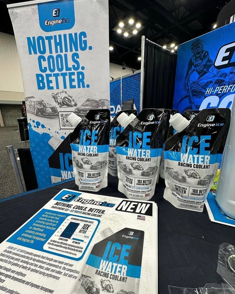 Nothing cools better 🧊 

Get some extra ice with Ice Water! 

Better corrosion protection ✅ 

Better boil over protection ✅ 

Better performance 🦾 

#EngineIce #EngineIceFam #CoolAf