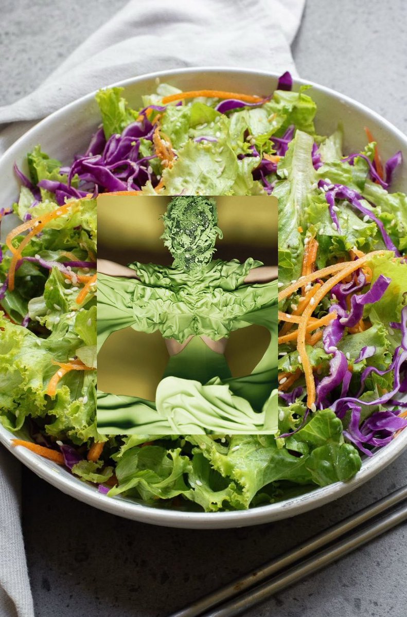 nicole stuns as lettuce on my salad