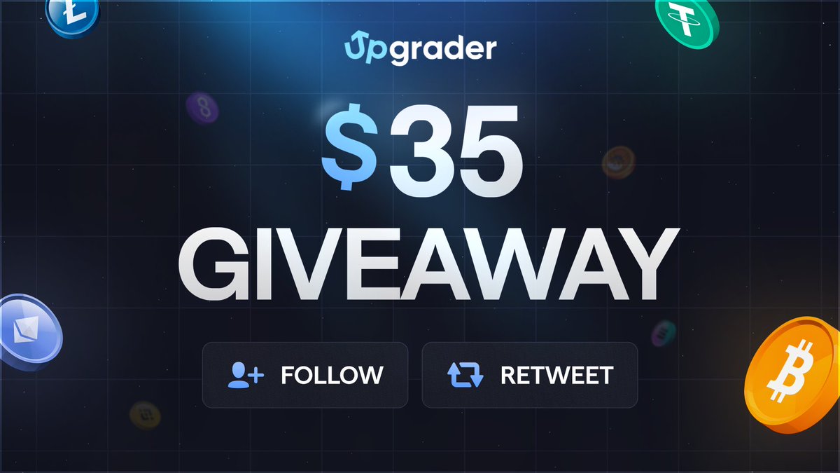 bugucsgo's tweet image. 🎁 $35 GIVEAWAY
👉TO ENTER :
✅Follow me & @Upgradercom
✅Like + RT
✅Tag 1 Friend
📅Giveaway ends in 7 days!