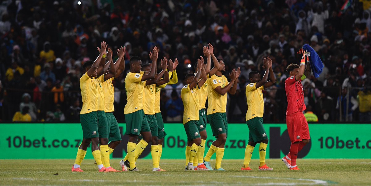 𝗠𝗔𝗧𝗖𝗛𝗗𝗔𝗬 ‼️

🇿🇼 Zimbabwe 🆚 Bafana Bafana 🇿🇦

⏰ Kick Off: 18:00

RT if you're behind Bafana today!