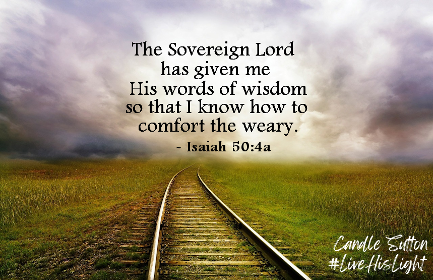 God gives us His words for a purpose! Yes, His words are for our good, but they are also for us to share. Don't simply hold His words inside - use them to reach out to those around you!

#LiveHisLight #ShareJesus