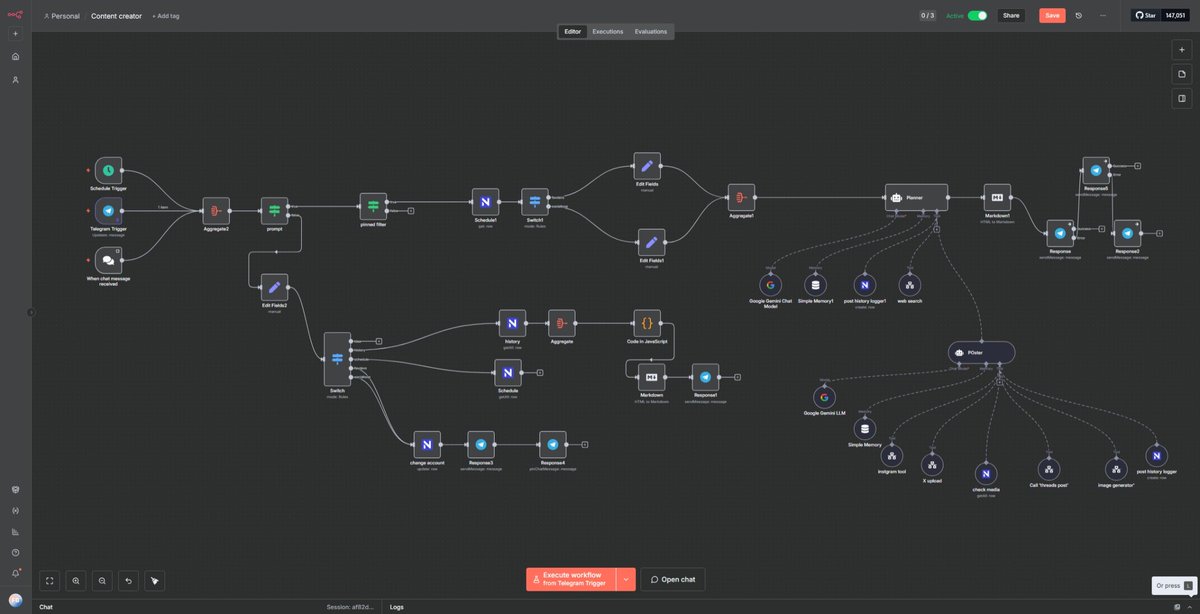 favdevs's tweet image. Day One

I started off using a nocode N8N workflow to automate my social media tasks.
It worked, but let’s be real it wasn’t perfect.
So now I’m leveling up:
Coding my own app from scratch and building it all in public.

👇 Thread below
#buildinginpublic #N8N #startupjourney