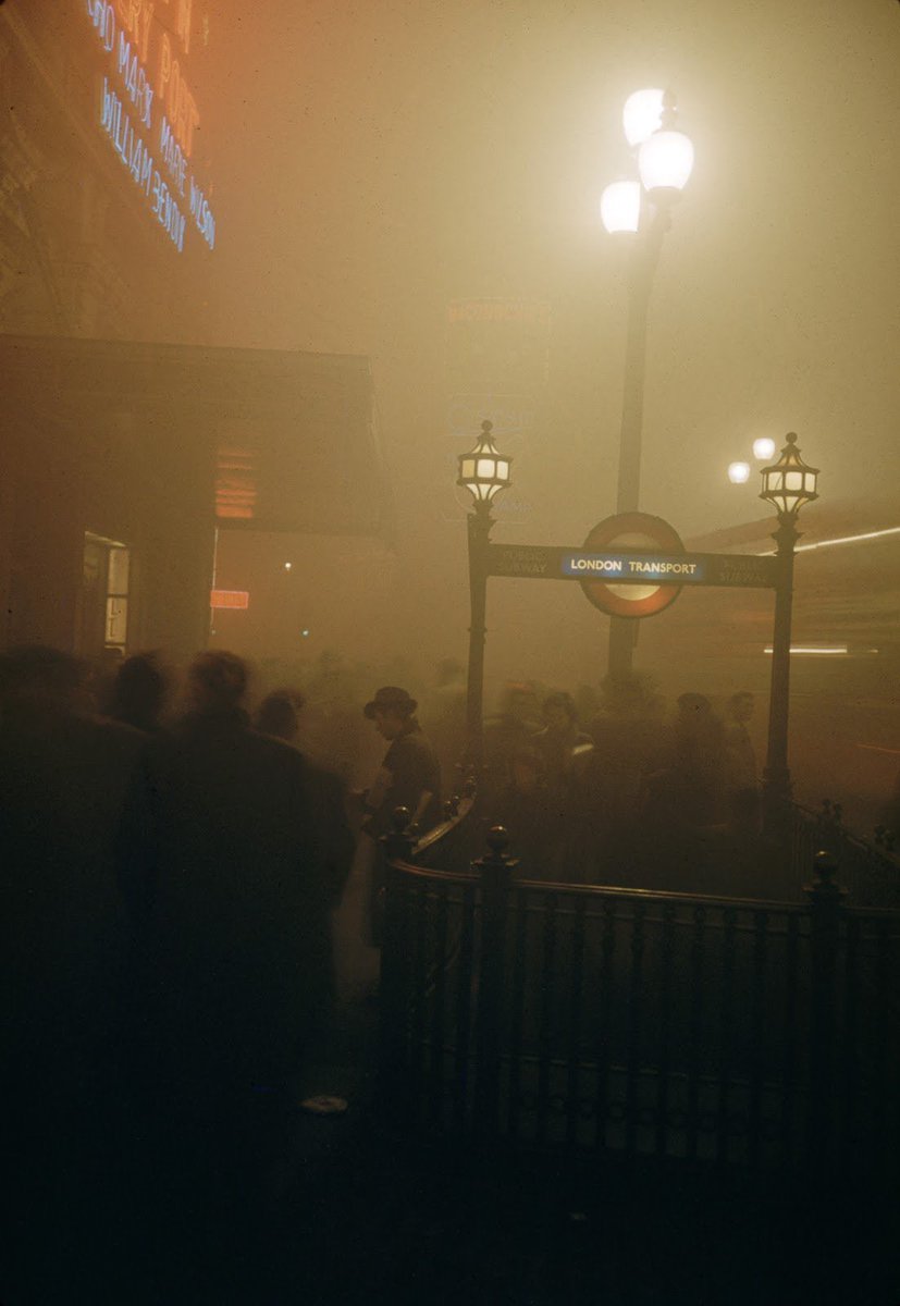 The great London smog of 1952.