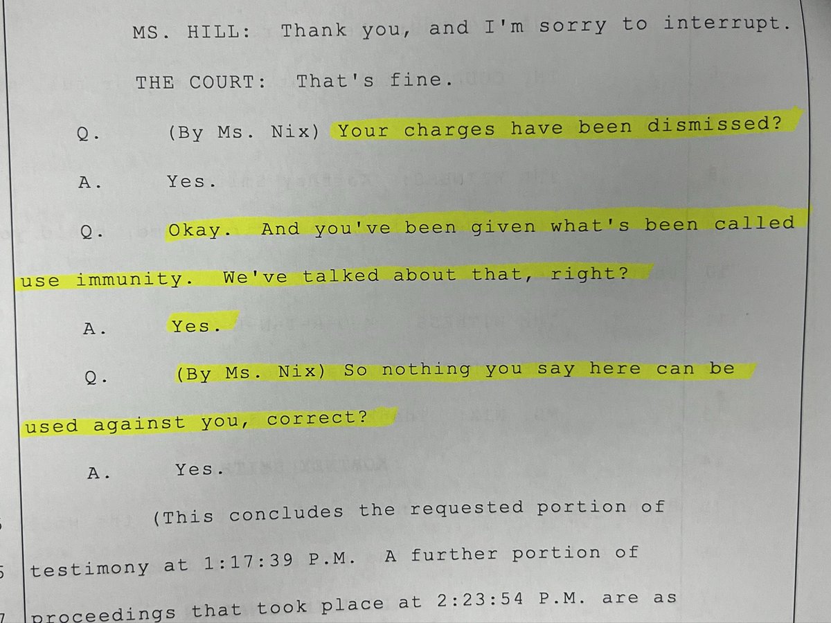 When Kortney Smith agreed to testify in his brother’s trial for murder, the state promised immunity and dropped his accessory charge.  
Immediately after testifying, he was charged again with accessory. 
<a href="/SharonPhillips1/">SharonPhillips1</a> is following and will post story shortly.