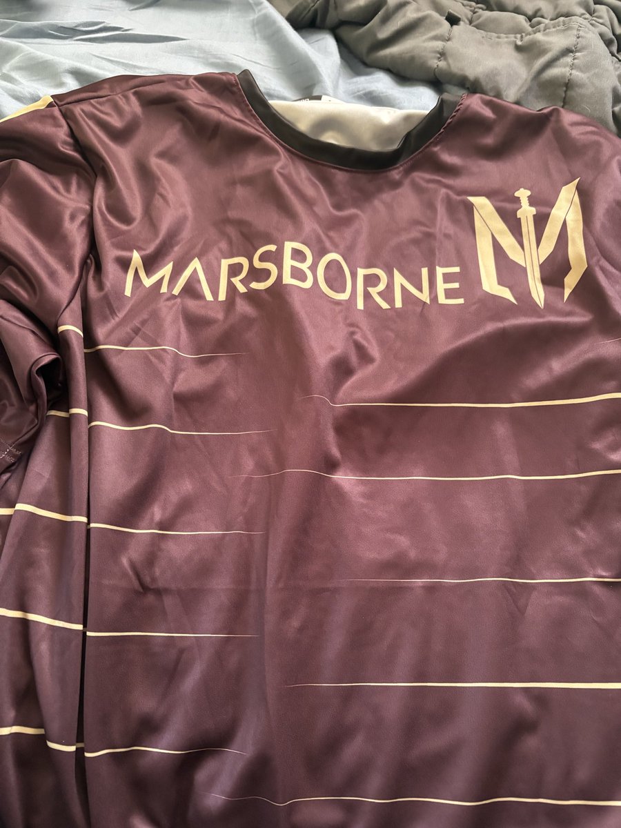 Another jersey secured. Whos next??
<a href="/MarsborneGaming/">𝗠𝗔𝗥𝗦𝗕𝗢𝗥𝗡𝗘</a>