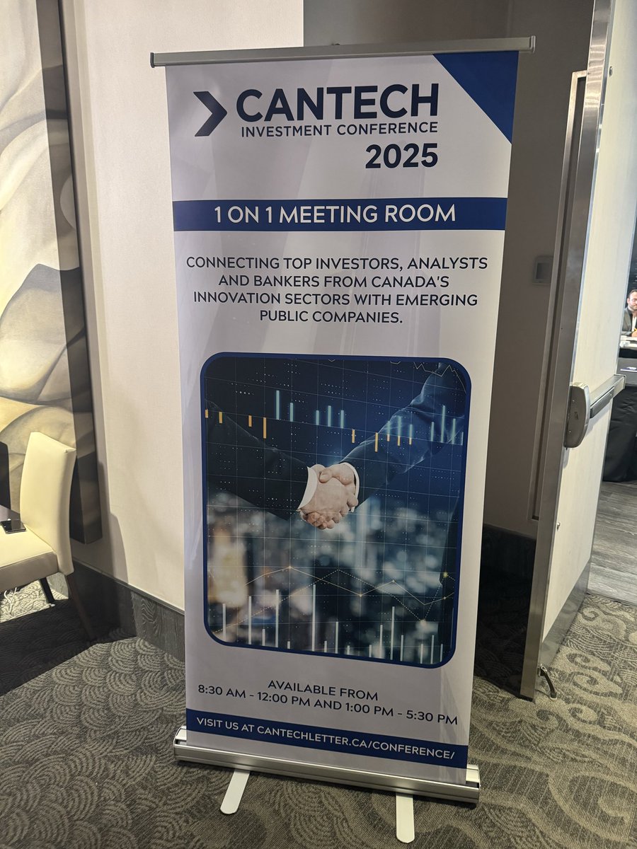 Fraser Matthews 🇨🇦 (@frasermatthews_) on Twitter photo Fantastic day at <a href="/CantechLetter/">Cantech Letter</a> Investment Conference 2025. Lots of great meetings and presentations. Proud to be repressing <a href="/BiggDigitalCo/">BIGG Digital Assets</a> in Toronto. Fantastic day at <a href="/CantechLetter/">Cantech Letter</a> Investment Conference 2025. Lots of great meetings and presentations. Proud to be repressing <a href="/BiggDigitalCo/">BIGG Digital Assets</a> in Toronto.
