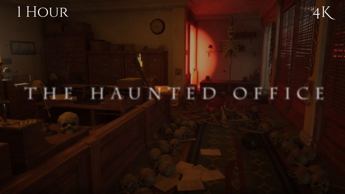 ArtStrongArts's tweet image. Haunted Office Ambience | Thunderstorm &amp;amp; Spooky Sounds | Unreal 5
Step inside this eerie, abandoned office as a thunderstorm rages outside. Created in Unreal Engine. youtube.com/@ArtStrongArts
#indiedev #indiegame #unrealengine #horror #halloween #spooktober