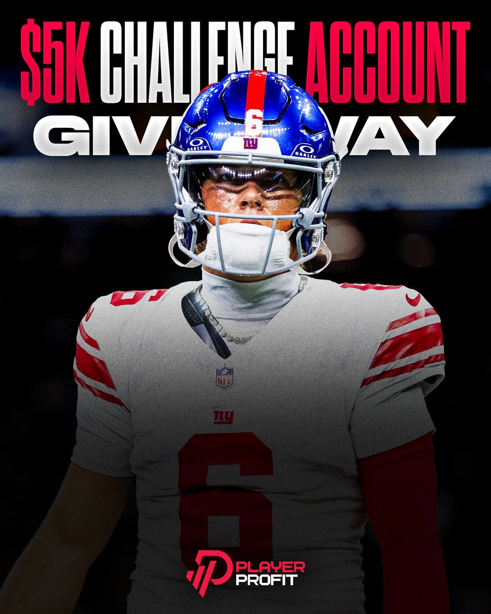 playvo_us's tweet photo. If Jaxson Dart throws for 175 yards tonight, we will gift 1 person who likes this a $5K CHALLENGE ACCOUNT!

Must be following! 🤑