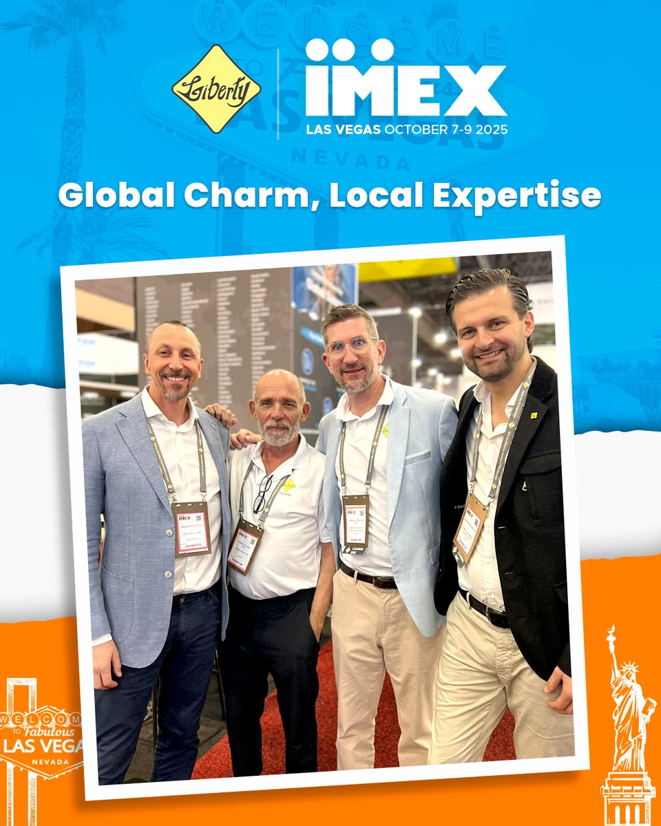 liberty_itg's tweet photo. Where worldwide reach meets local know-how, that’s the Liberty difference.
#IMEX25 #IMEXAmerica #IMEXLasVegas #LibertyDMC #LibertyTourism #LibertyFamily #EventProfs #MICE #DMC #EventPlanners #E1345 🗽🌎 https://t.co/WIpu52G13e