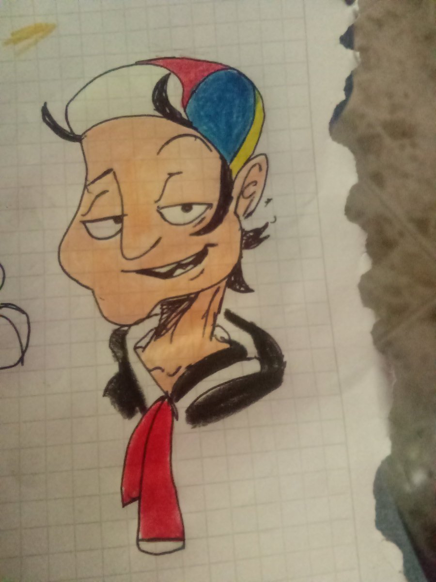 MCristianfabian's tweet image. Los primeros dibujos coloreados en tradicional que muestro aquí