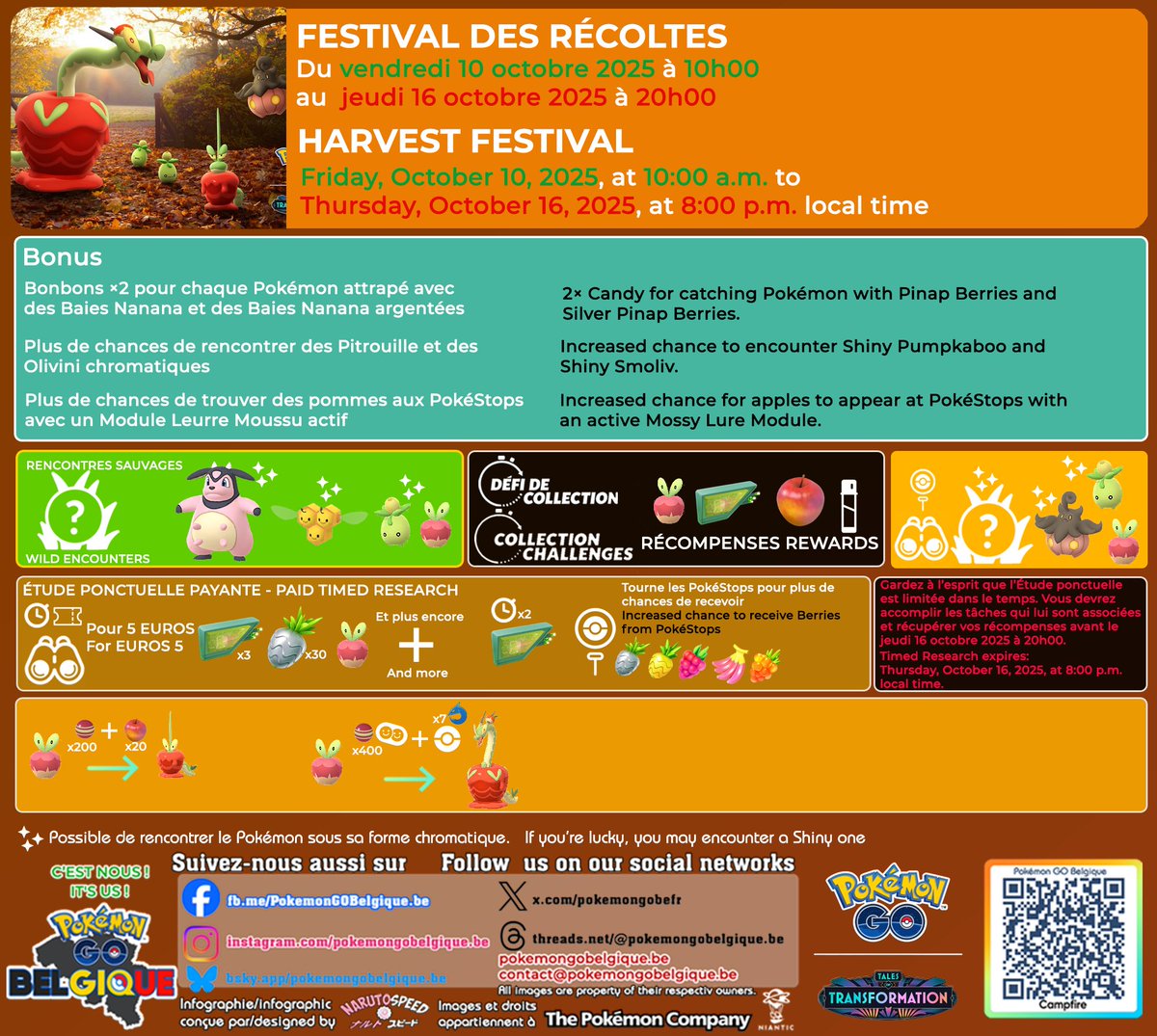 #Campfire #PokemonGO #TalesOfTransformation
#PokemonGOBelgique #pokemongofr #pokemon
#pokemonfr #pokemongoapp #pokemongoappfr
#PokémonGoBelgium #PokémonGoBelgique