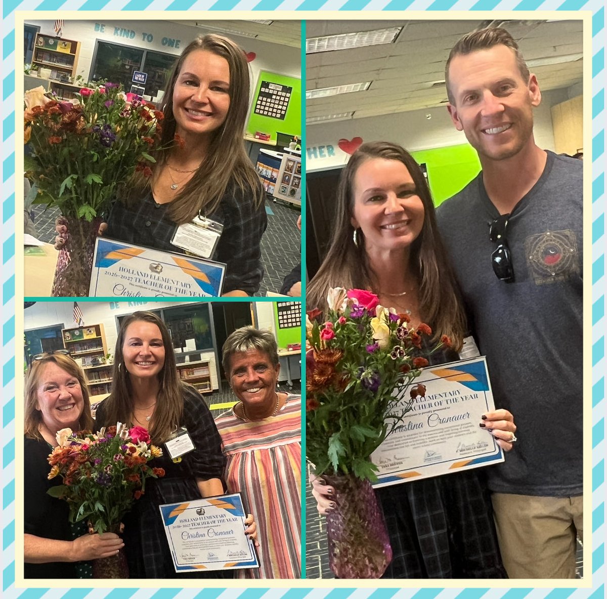 vbHolland's tweet image. Congratulations to Holland’s 2027 Teacher of the Year Christina Cronauer! #WeAreVBSchools @vbschools @VBTitleI