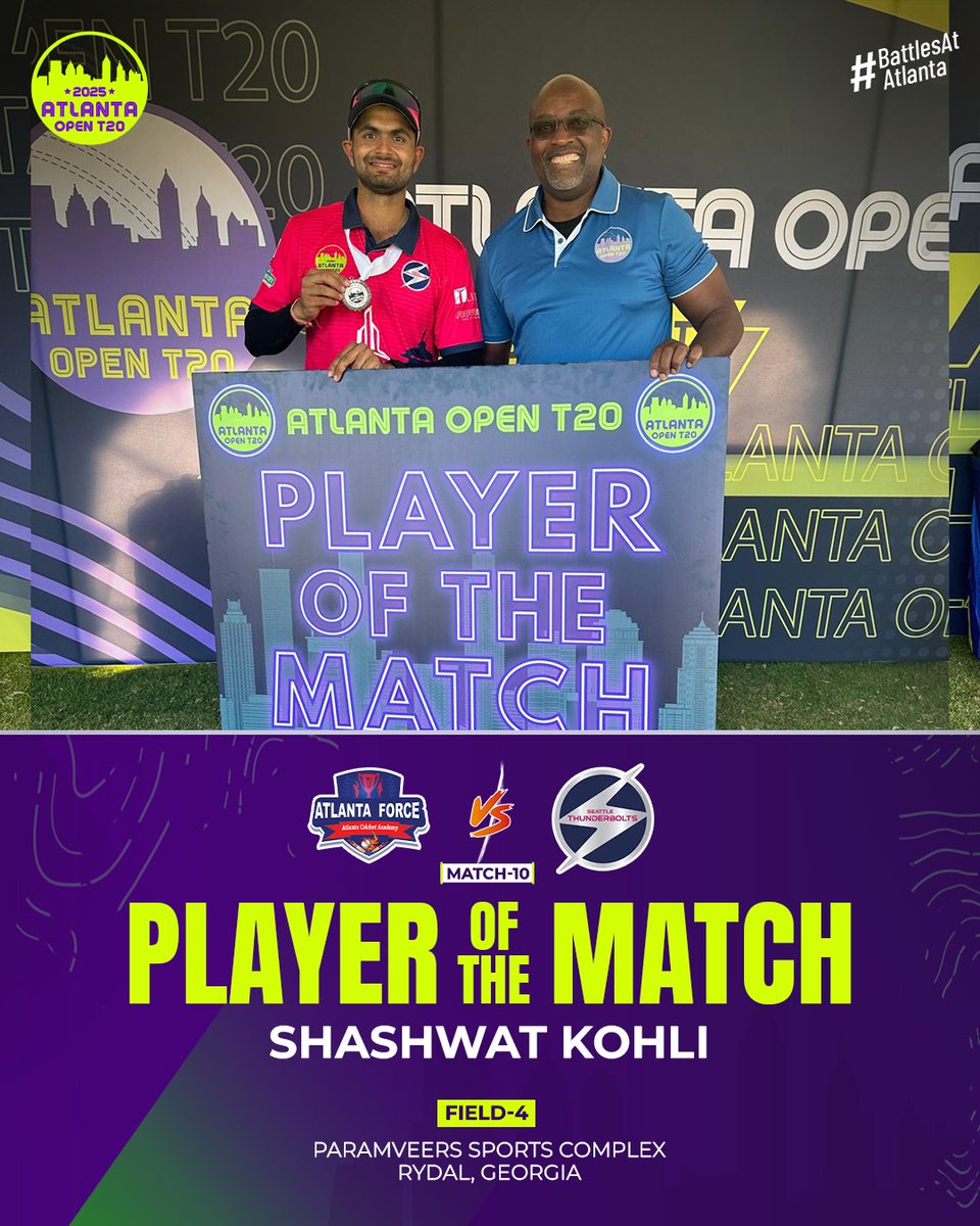 Atlanta Open T20 tweet media