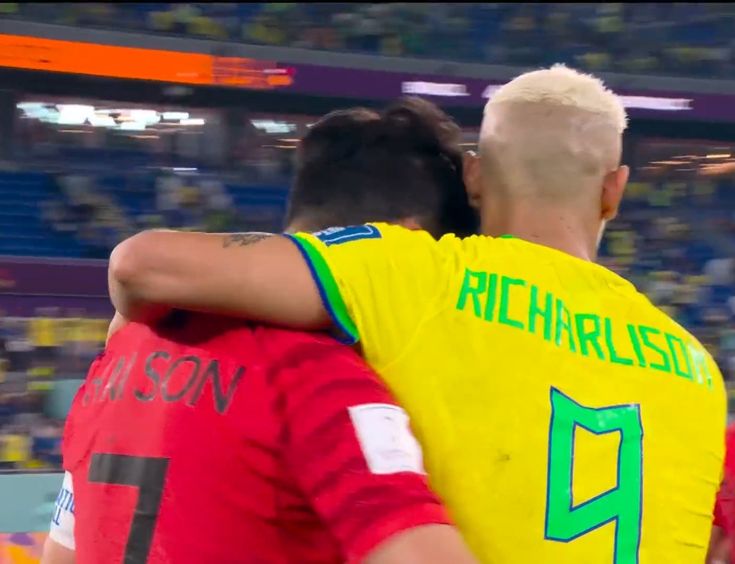 Richarlison vai ser o primeiro do squad que o Sonny vai encontrar depois de ter saído da Inglaterra 😭🤍