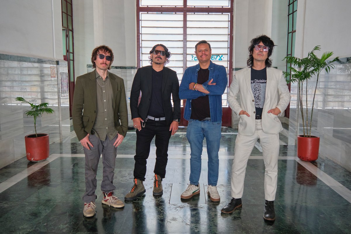 .los integrantes de <a href="/sanpascualitor/">San Pascualito Rey</a>  hablaron de su decisión de hacer una pausa indefinida de los escenarios 😮🥹 

💻Mara Palacios
goo.su/jzZGM3
#conferencia