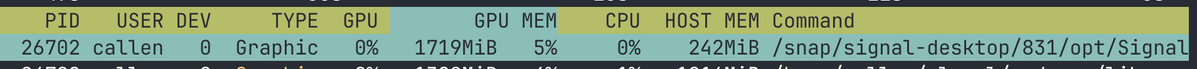 theodorvaryag's tweet image. WHY IS SIGNAL USING 1.7 GiB OF FUCKING VRAM