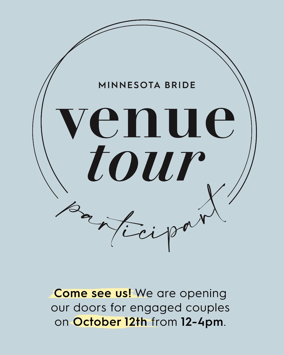 Venue Tour on Sat, Oct 12 | 12–4pm!
Tour our beautiful spaces, enjoy apps + cash bar, and snag 2 free appetizer platters when you book your 2025/26 event with us. Holiday parties, celebrations, weddings, and more! 📍 Chanhassen Dinner Theatres
No RSVP needed — just stop by!
