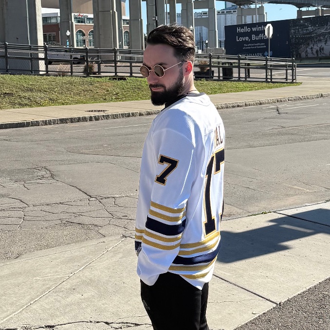 Buffaletsgo's tweet image. rare sabres boy appearance