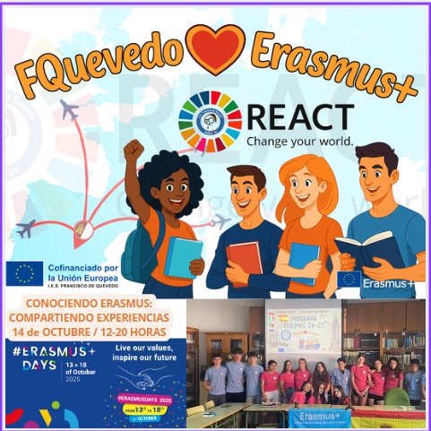 quevedo_ies's tweet photo. @quevedo_ies tiene todo preparado para los Erasmusdays
 @sepiegob https://t.co/MhtdGgEBlI