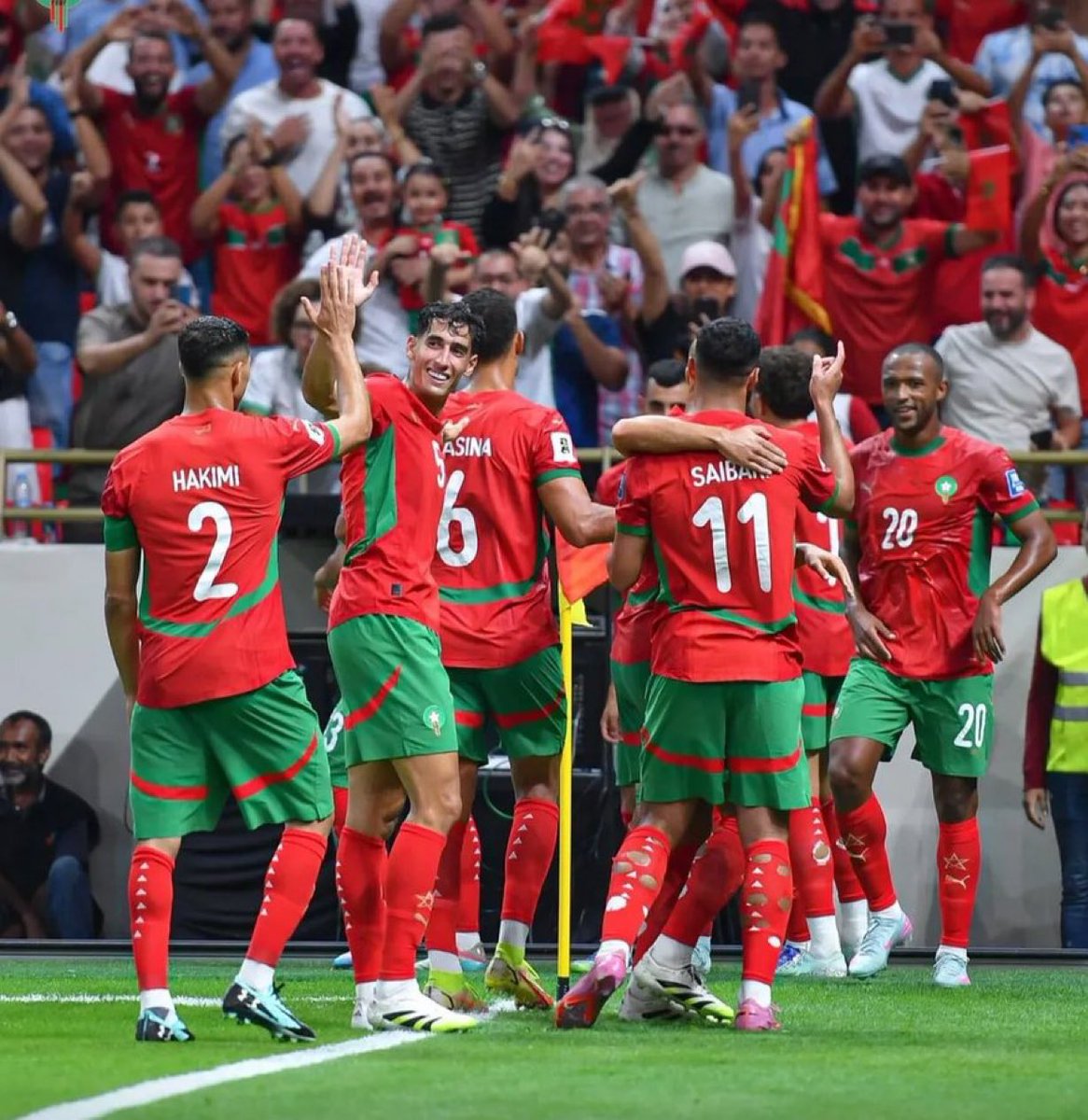 The longest winning streak for a national team in history:

15 consecutive matches — 🇪🇸 Spain national team
(June 2008 to June 2009)

15 consecutive matches — 🇲🇦 Morocco national team
(June 2024 to date)

Just a victory to write history and break a record!