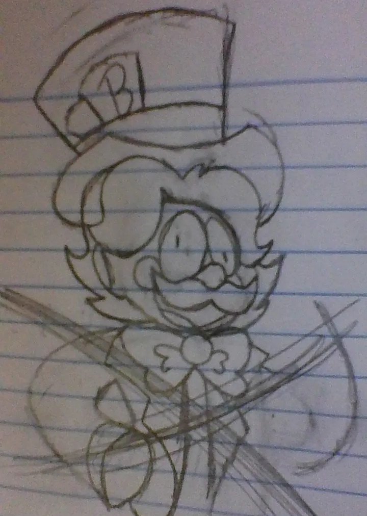zayamayava's tweet photo. Ok, So On The TWF Au, I Wanna Do Like A Alice In Wonderland Type Shit, I Got BooZoo As Mad Hatter (obviously..) And I Got The Head Right, But I Can't Draw Suits For The Fuckin Life Of Me 😭#BooZoo #TheWaltenFiles #thewaltenfilesfanart #TWF https://t.co/iNvLe3LfrV