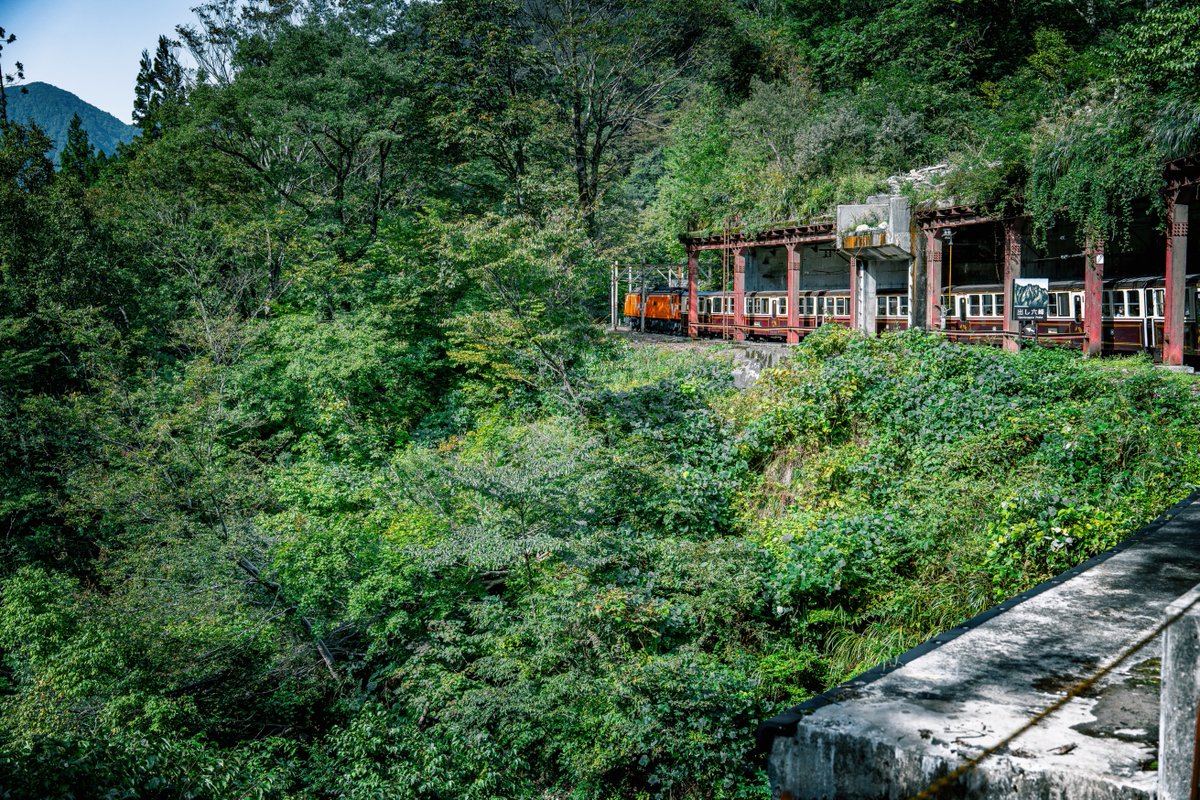 taka_666_'s tweet image. 黒部峡谷トロッコ電車に乗って行く小旅行その2

#写真好きな人と繋がりたい 
#黒部峡谷トロッコ電車