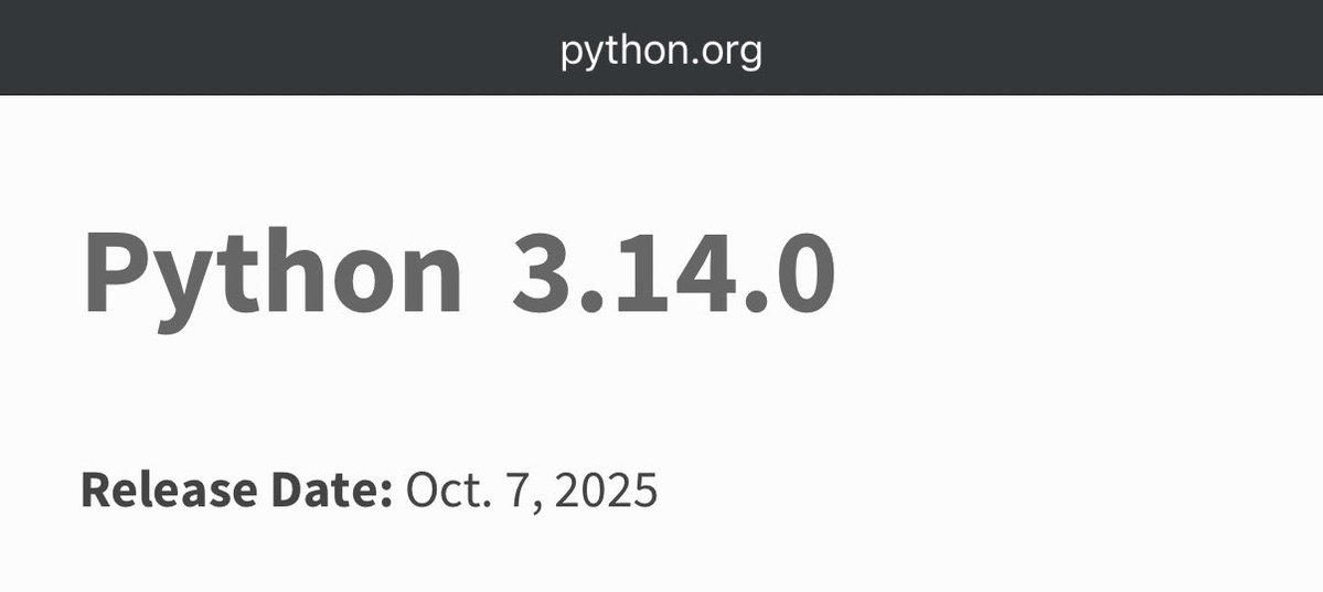 sergiecode's tweet image. 🐍El día de mi cumpleaños literalmente salió π-thon 🤣 #python
