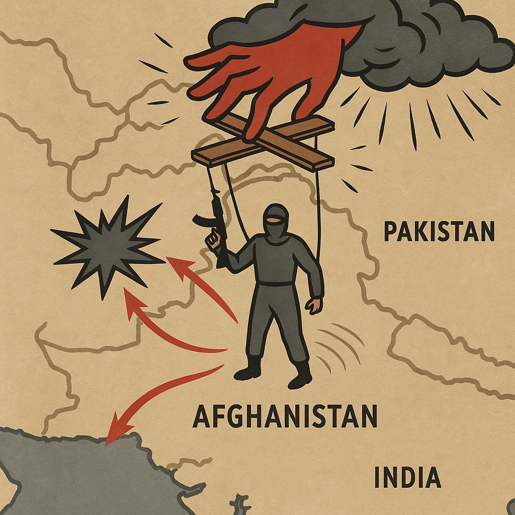 iambasitshah's tweet image. Pakistan launched its first-ever airstrike on Kabul, claiming to hit TTP — a group it once nurtured by Pakistan itself back in 80’s to defeat Russia. 

This isn’t counterterrorism — it’s double-sided war politics played again on Afghan soil. 1/3
#KabulStrike #PakistanAggression
