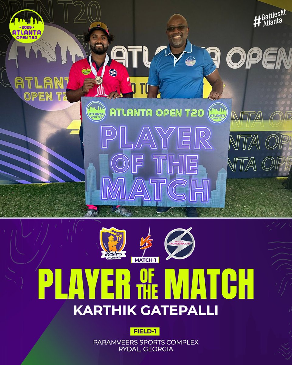 Atlanta Open T20 tweet media