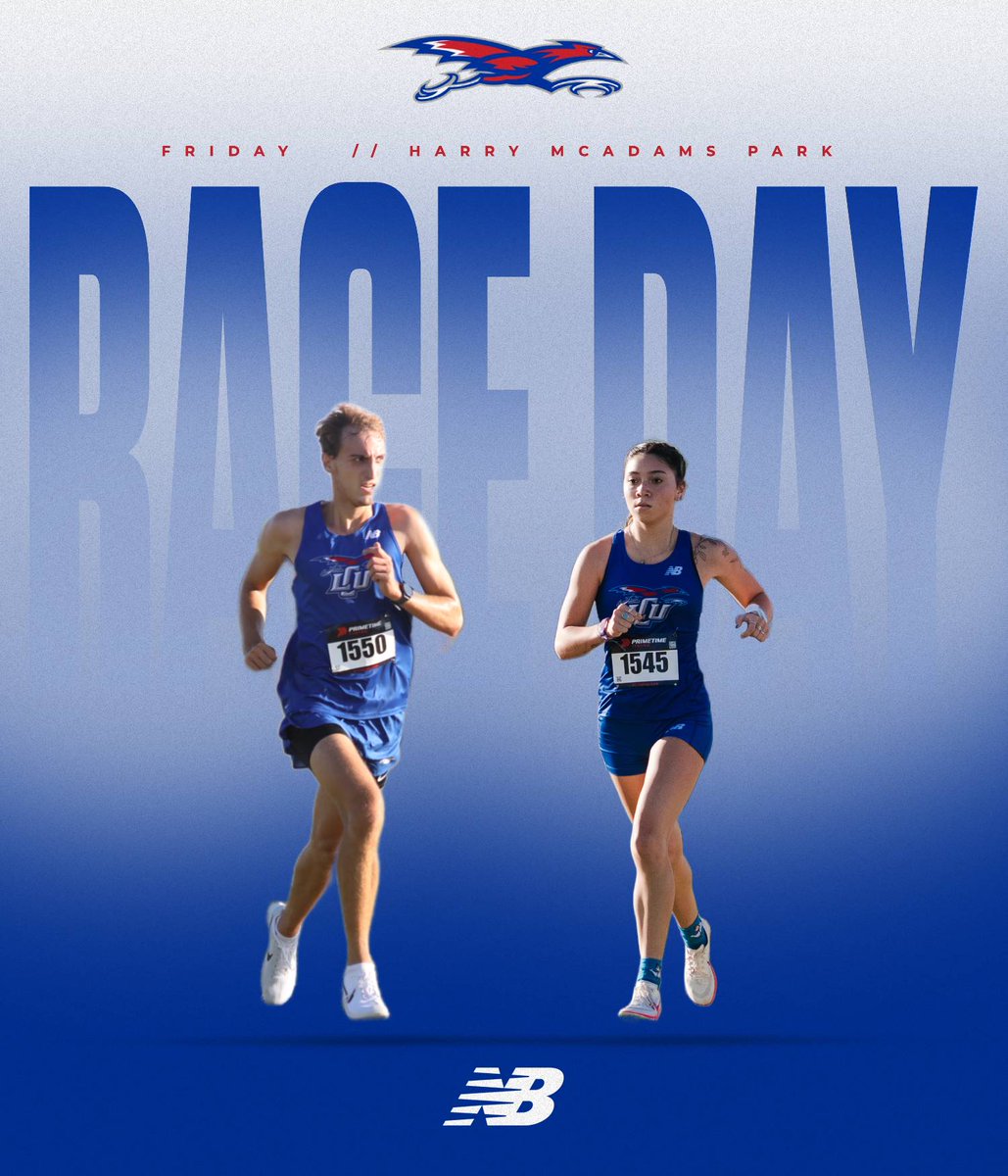 🏃‍♂️ MEET DAY 🏃‍♂️

🔵 : Thunderbird Open 
⏰: 8 a.m. MT
📍: Hobbs, N.M.
🎽: Harry McAdams Park