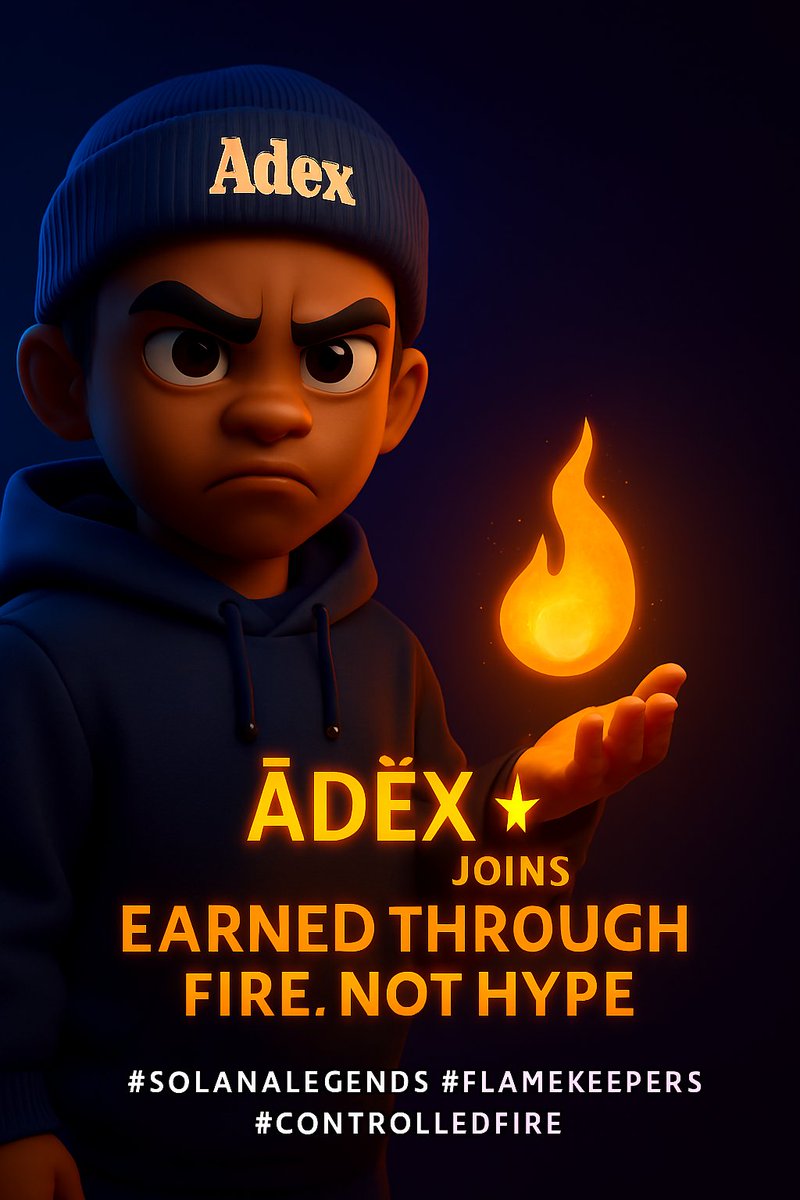 Hero_ZapSol's tweet photo. 🔥The legend grows...🌌✨
ÃDËX ✨ joins the Solana Legends core team🪐🔥
⚡️Energy, creativity, and conviction.
🧬We build culture. We reward belief.
🚀Welcome to the heart of the movement. ⠀
#SolanaLegends #KeepersOfTheFlame #ControlledFire https://t.co/aeEia0RL0a