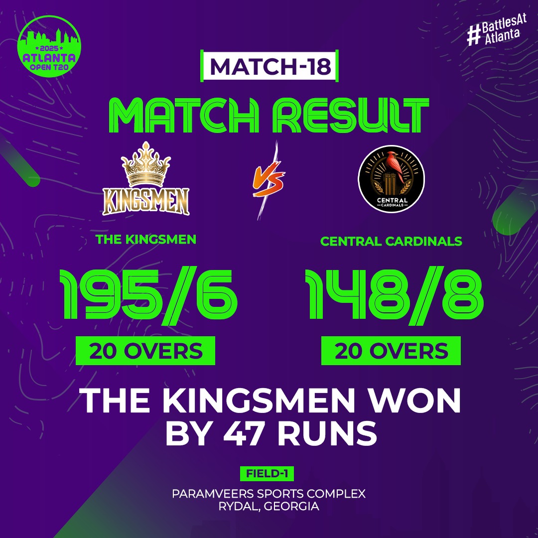 Atlanta Open T20 tweet media