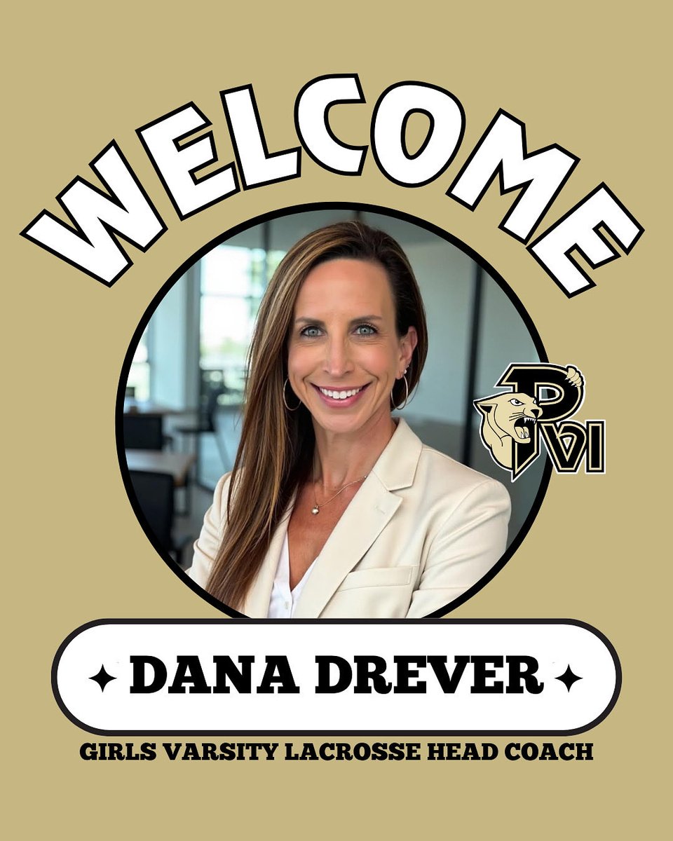 We are pleased to announce Dana Drever as the new Head Coach for Girls Lacrosse at Paul VI.
 
Coach Drever is an accomplished lacrosse coach and program builder with more than two decades of experience developing successful teams and athletes. 

Welcome, Coach Drever! #TeamPVI