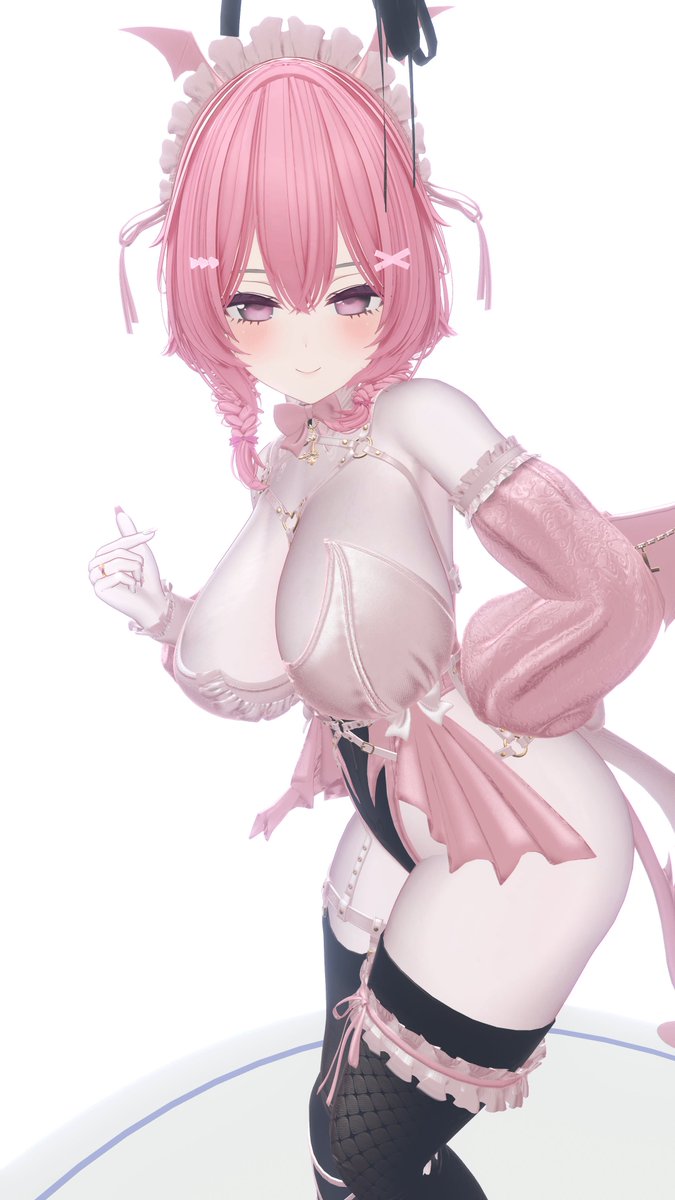 おはゆうり♡
そろそろハロウィンということでサキュバス！✨️

#VRChat 
#EdgeMode_VR 
#Milltina3D