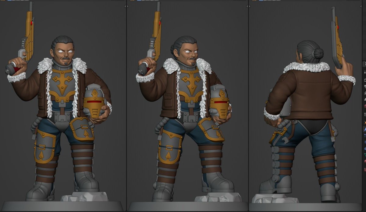 Chepac_3d's tweet image. WIP
Ya casi terminado :), esperando confirmación.

#b3d #blender #3dmodel #3dart #WarhammerCommunity #warhammer40k