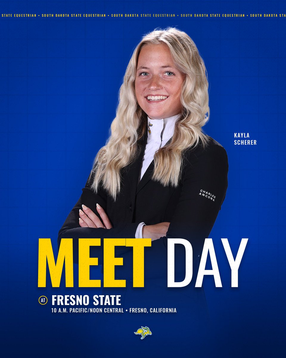 It's a top-10 matchup as the 10th-ranked Jackrabbits travel to No. 9 Fresno State

⏲️ » 10 a.m. Pacific (noon Central)
🏟️ » Student Horse Center | Fresno, Calif.
🔗 » linktr.ee/gojackseq
📰 » gojacks.co/475trZf

#GoJacks 🐰