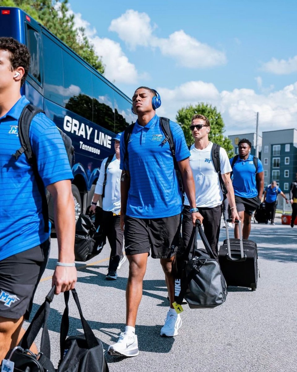 MusicCityTours's tweet image. The road to victory starts with a trusted ride. 🚌🏈 Proud to keep teams moving all season long!

📸: MTSU Athletics

#RoadToVictory #TeamTransportation #GameDayReady #GrayLineTN #GroupTransportation