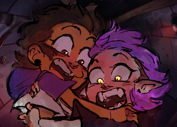 harasthings's tweet image. #lumity #theowlhousefanart